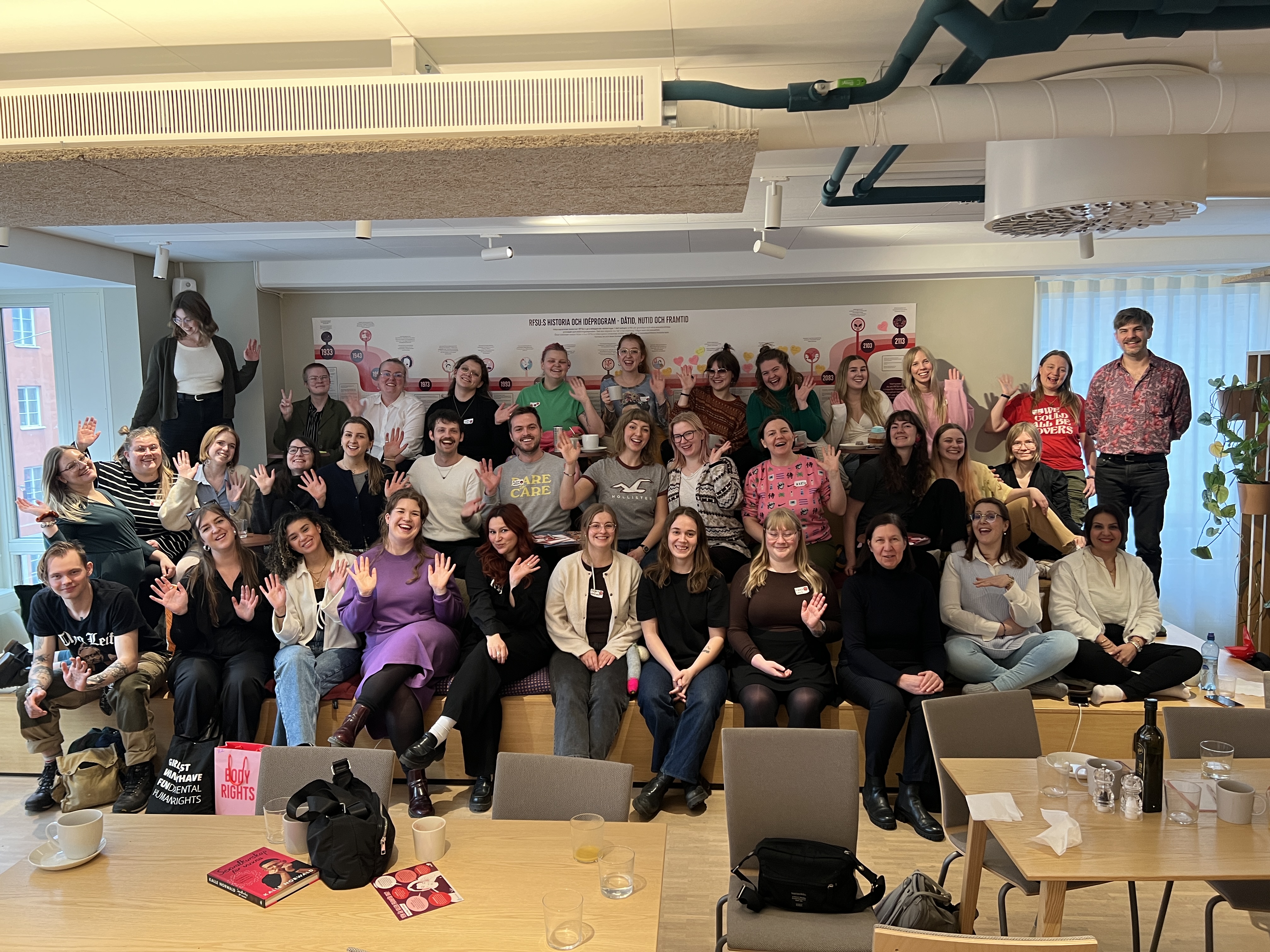 Gruppbild på informatörer på nationella informatörsträffen 2025 