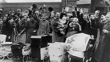 Historiens första barnvagnsdemonstration 